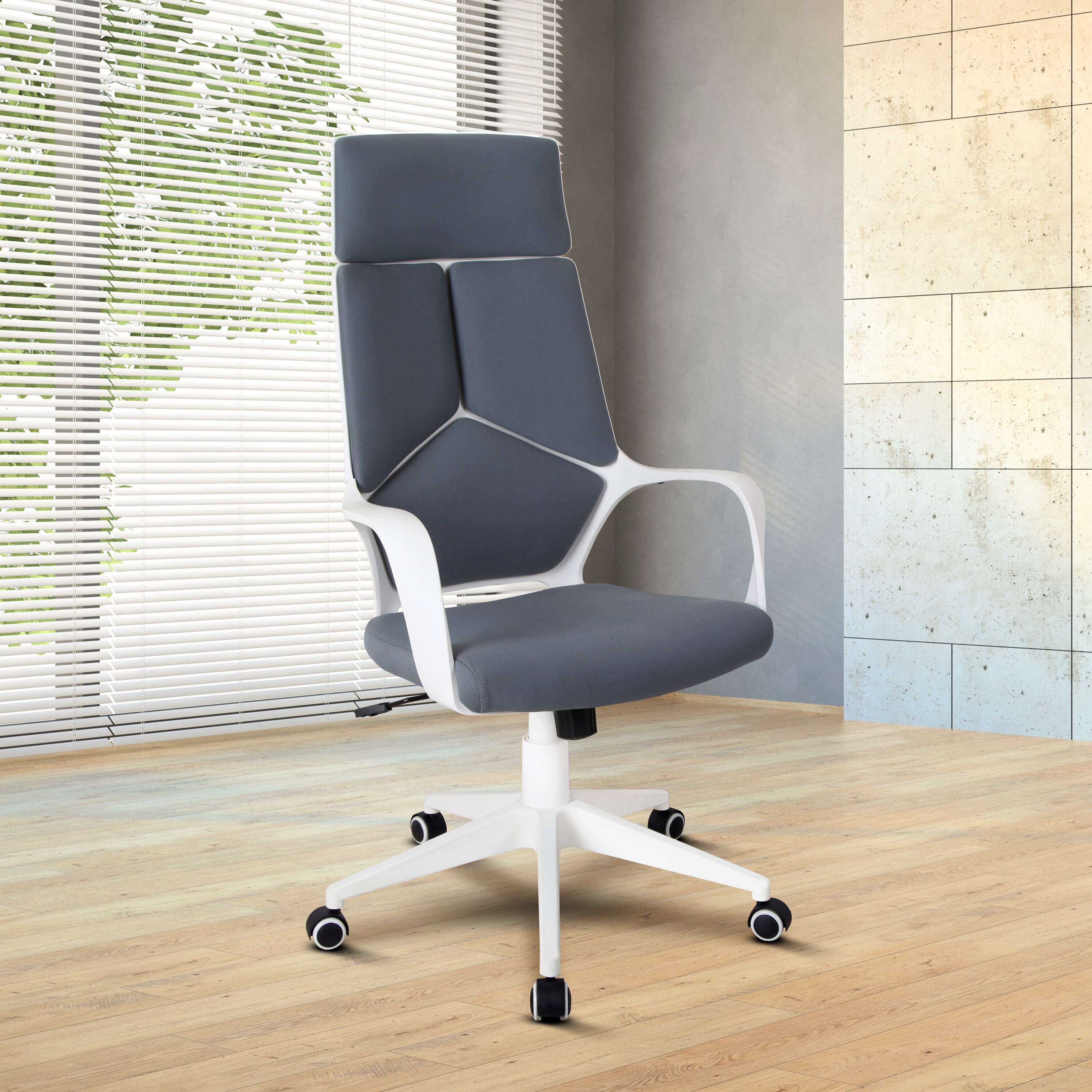 Argos office shop chair grey