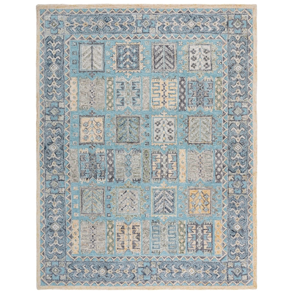 SAFAVIEH Handmade Metro Mizka French Country Wool Rug