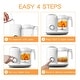 preview thumbnail 4 of 6, 4-in-1 Mini Baby Food Maker Food Processor Blender Cook healthy Toddler Feeding