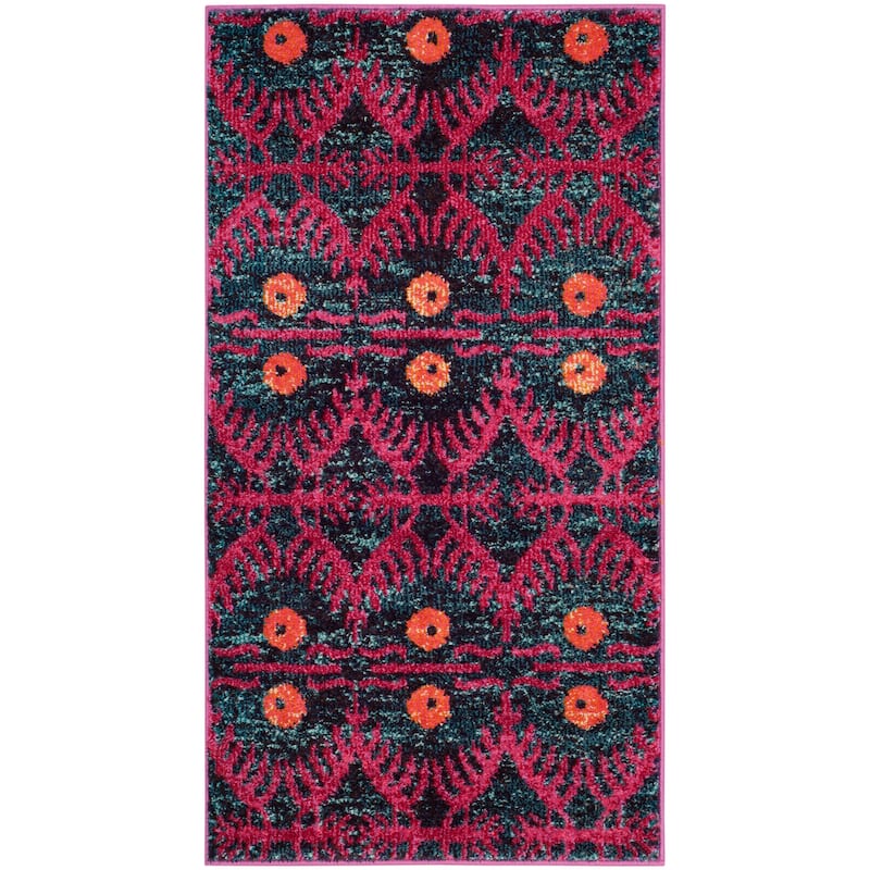 SAFAVIEH Monaco Maronna Boho Rug - 2'2" x 4' - Pink/Multi