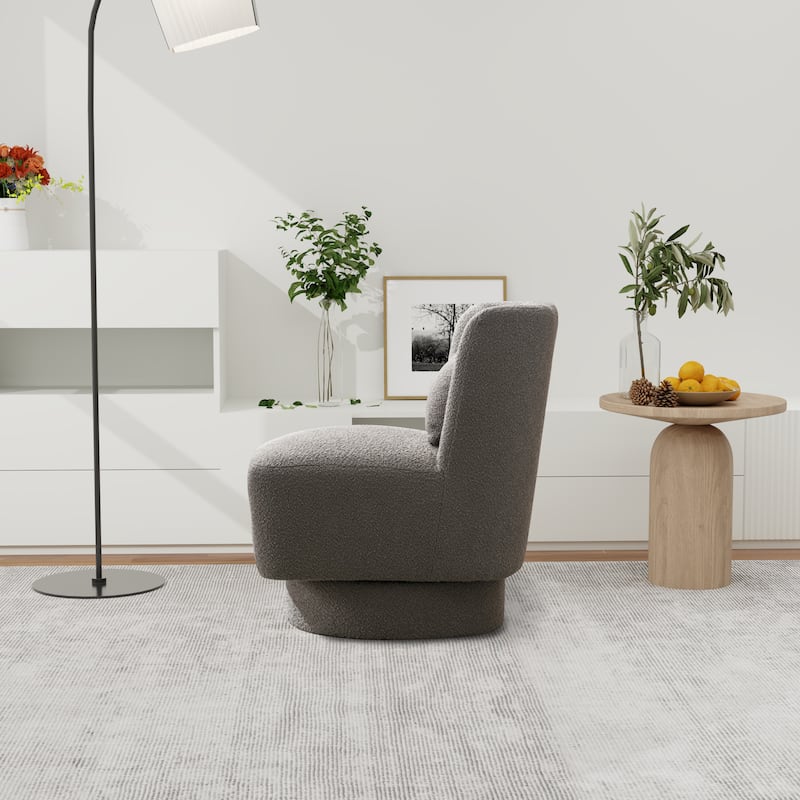23.6"W Swivel Accent Chair for Living Room