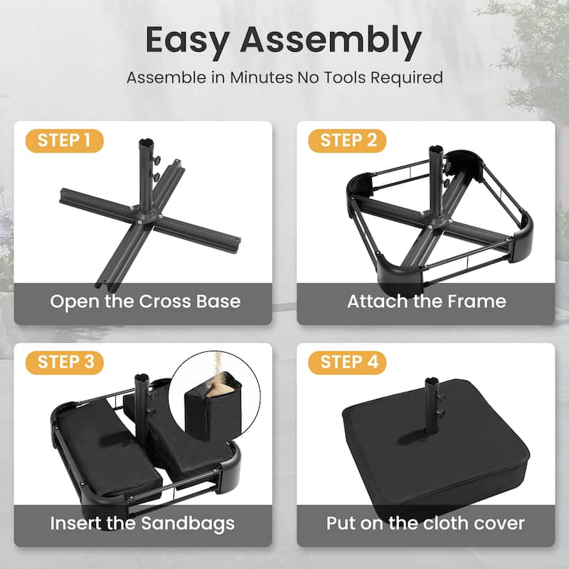 Crestlive Products 15ft Rectangular Double-sided Outdoor Market Umbrella Solar LED Lighted Patio Umbrella