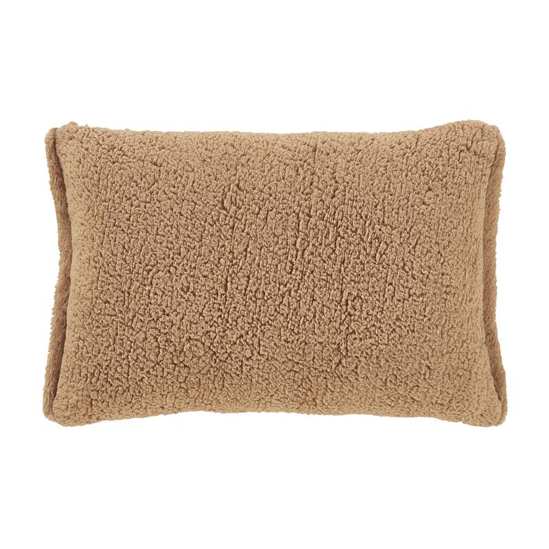 Cava Gold Quilted Boudoir Decorative Throw Pillow