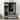 3 Door Armoires Gray Wardrobe Cabinet with 2 Hanging Rods & 2 Drawers