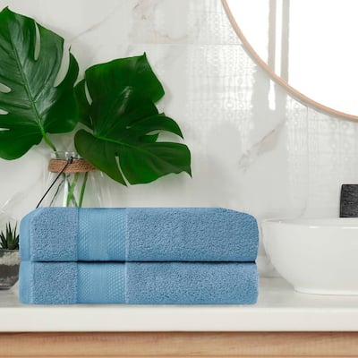 Blue Nile Mills Rio Turkish Cotton Bath Towel, Set of 2