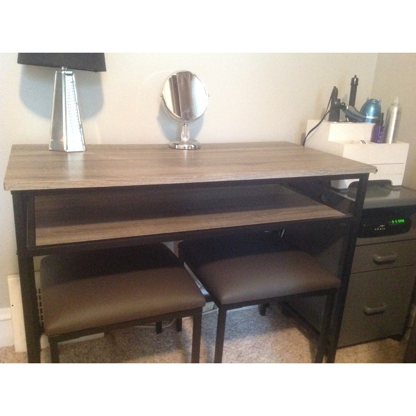 Shop Simple Living 3pc Seneca Console Table And Stool Set