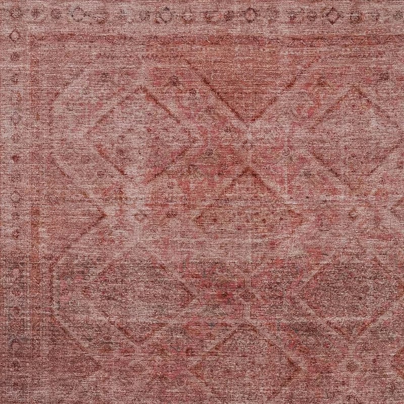 HomeRoots Geometric Transitional Rectangle Outdoor Rug
