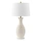 preview thumbnail 14 of 12, SAFAVIEH Lighting Bentlee Grey 30-inch LED Table Lamp (Set of 2) - 15"W x 15"D x 30"H