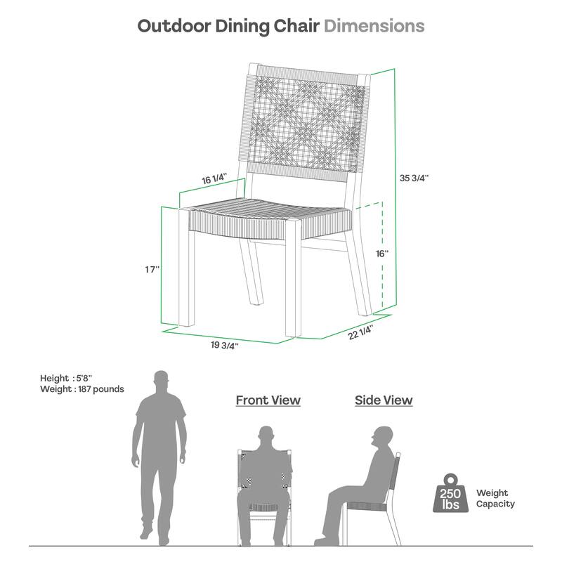 Cambridge Casual Finley 7-piece Teak Dining Set