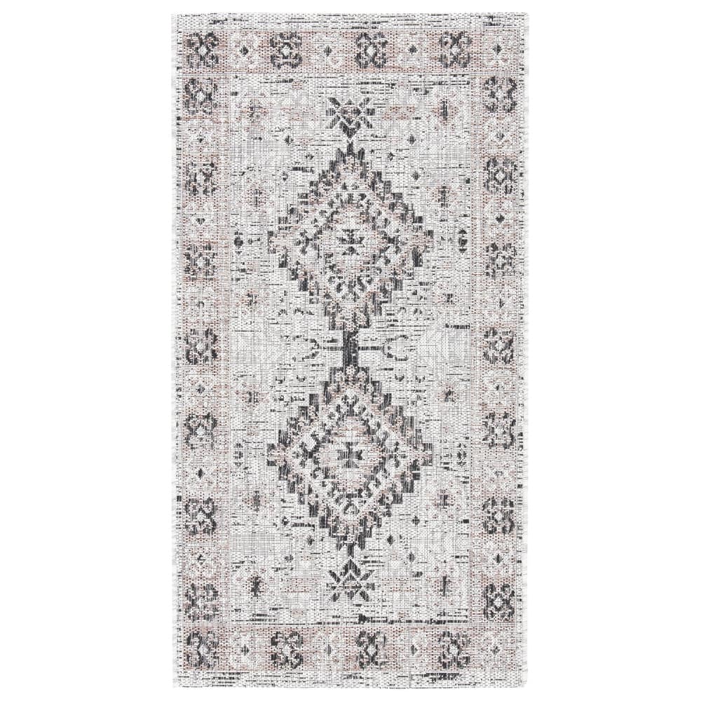 SAFAVIEH Courtyard Adrielle Outdoor Waterproof Patio Backyard Rug