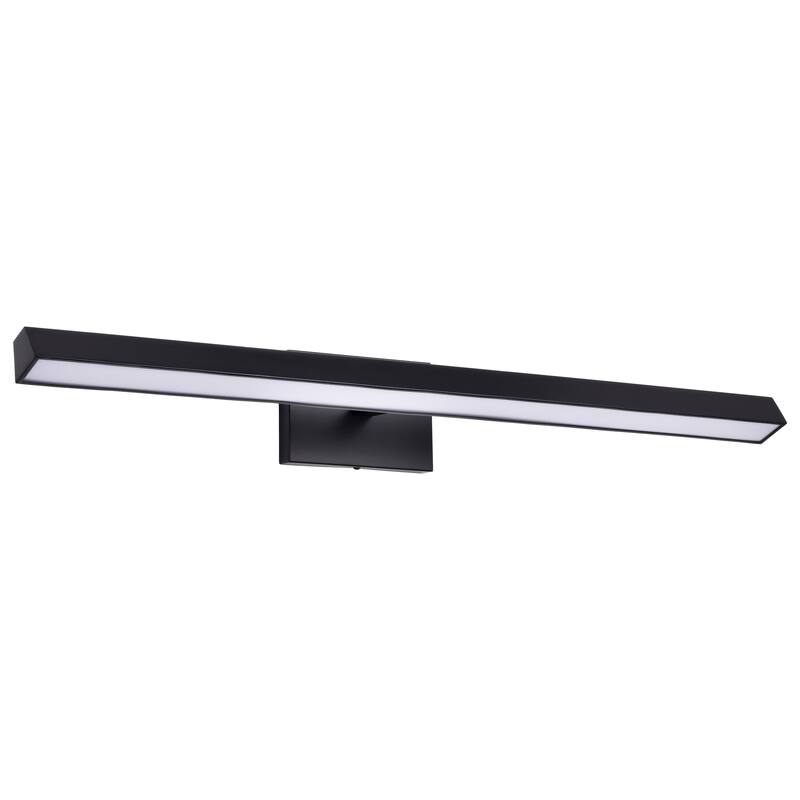 Mila 3 Foot LED Picture Light 3 CCT Selectable Black Finish Acrylic Lens