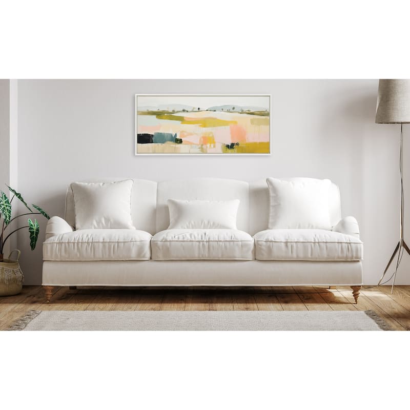 Kate and Laurel Sylvie Quaint Vista I Framed Canvas by Amy Lighthall