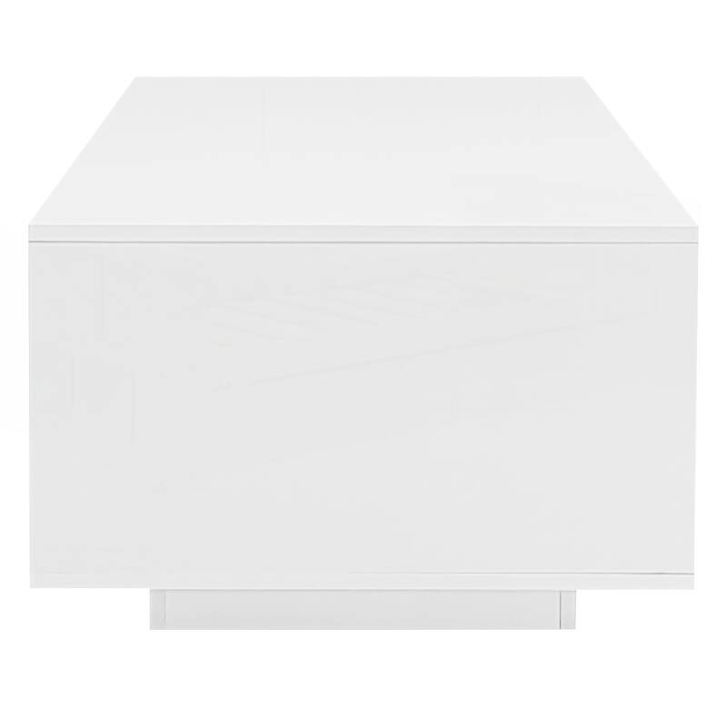 Modern High Glossy Rectangle Coffee Table