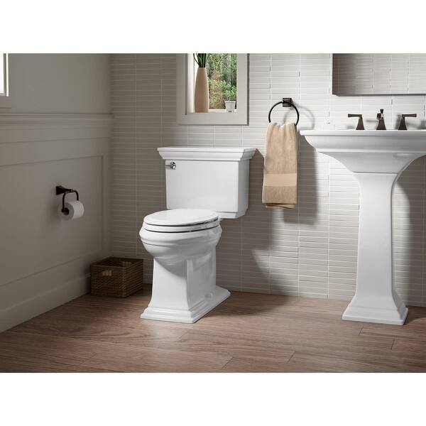 Shop Kohler K 4734 Rutledge Q3 Elongated Closed Front Toilet Seat
