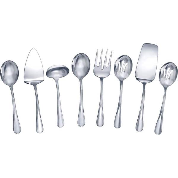 8-Piece Stainless Steel Serving Set