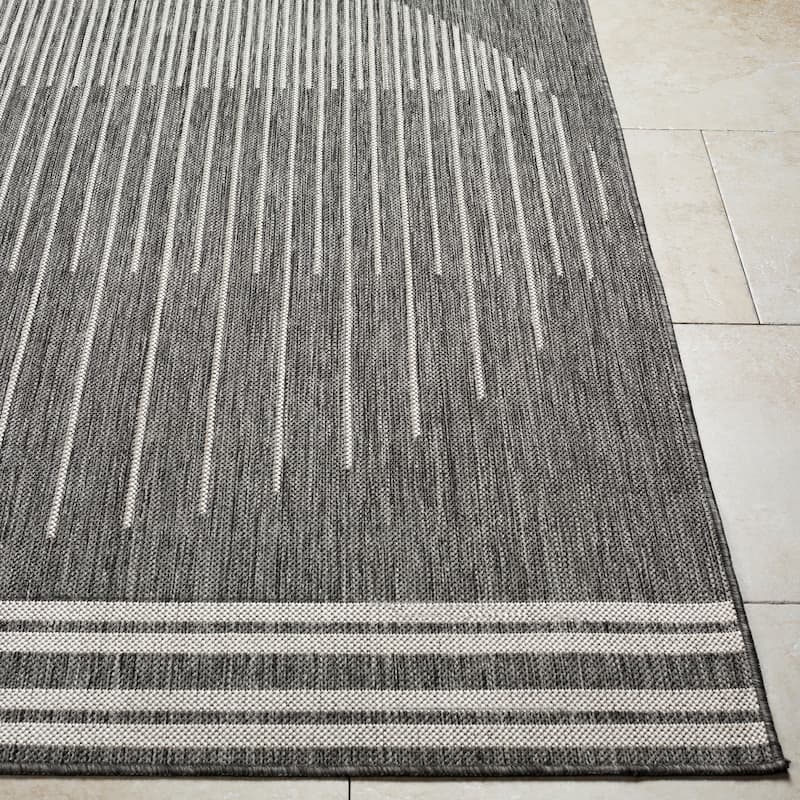 Livabliss Amesbury Indoor/ Outdoor Mod Geometric Area Rug