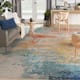 Nourison Modern Abstract Sublime Area Rug - 12' x 15' - Sealife