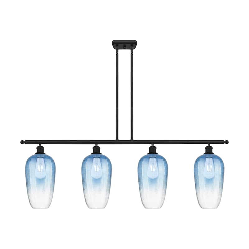 Innovations Lighting Endless Possibilities Ballston - Brookhaven Flute - 4 Light 48" Stem Hung Island Light