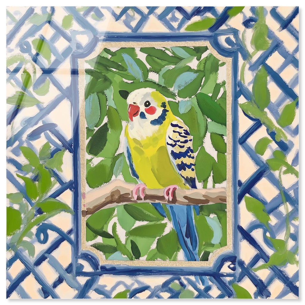 Garden Gate I Acrylic by Art Remedy, Ready to Hang