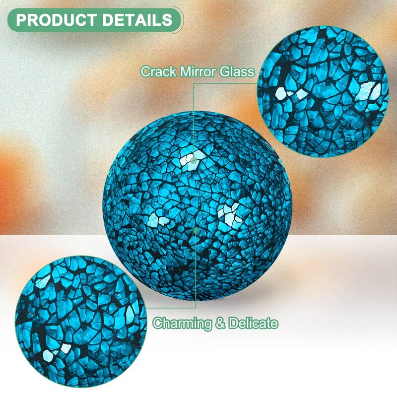 Decorative Ball for Bowls, Decorative Bowl Fillers - Turquoise - 4 Inch