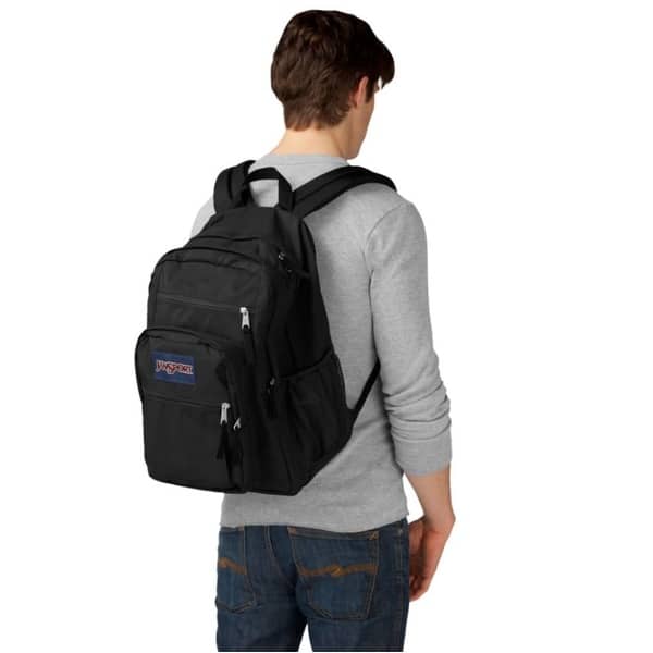 black backpack 15 inch laptop Bonelk Adventurer 15"-16" 28L inch laptops Comfortable Big Student Cool Backpack