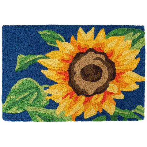 Jellybean Rug Bold Sunflower - 20" x 30"