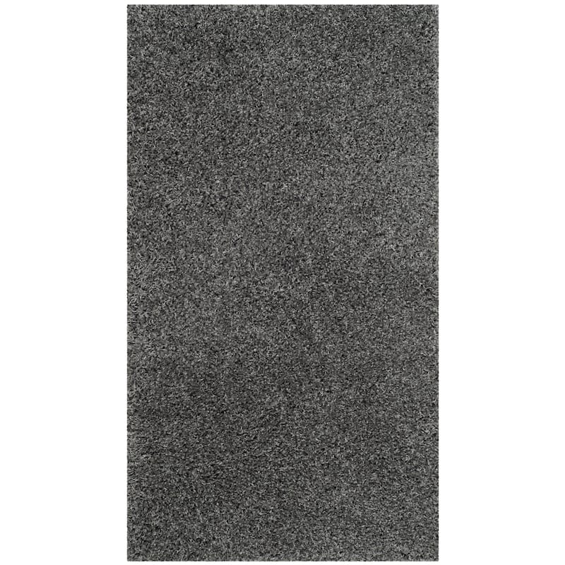 SAFAVIEH Laguna Shag Verdiana Solid Color 2-inch Thick Rug.
