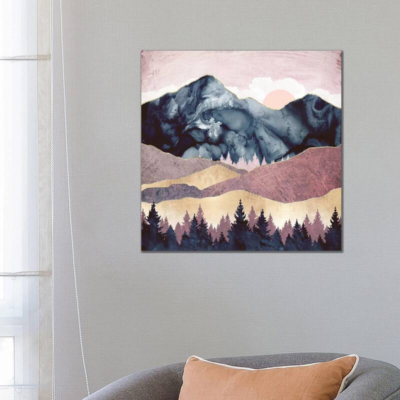 iCanvas "Mauve Vista" by SpaceFrog Designs Canvas Print - 26x26x1.5