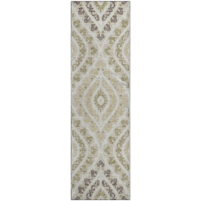 Premium Washable Super Soft Diamond Medallions Mayfield Rug