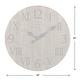 preview thumbnail 5 of 19, FirsTime & Co. Rustic Farmhouse Barn Wood Wall Clock