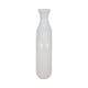 preview thumbnail 8 of 12, Modern Ceramic Textured Oval Cut-Out Vase - Home Decor - 13"