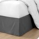 preview thumbnail 1 of 38, Bare Home Pleated Bed Skirt - 15-Inch Tailored Drop Easy Fit California King - Grey