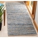 preview thumbnail 3 of 15, SAFAVIEH Handmade Cape Cod Almina Coastal Jute Rug 2'3" x 8' Runner - Natural/Blue - Runner