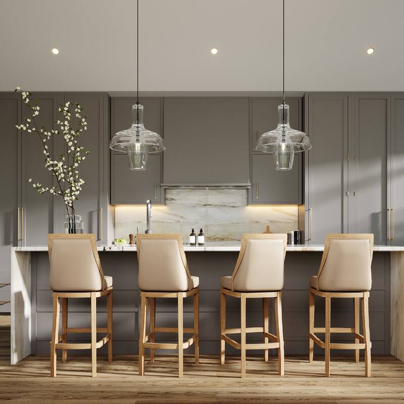 Maven Lane Vienna Swivel Kitchen Stool