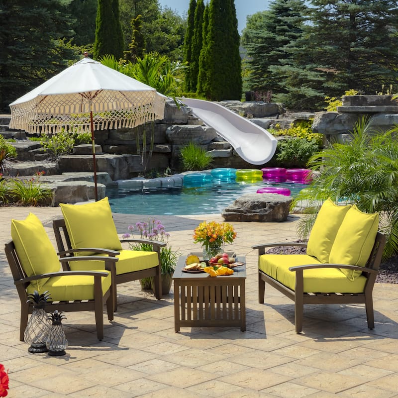 ARDEN 24-inch Outdoor Deep Seat Cushion Set