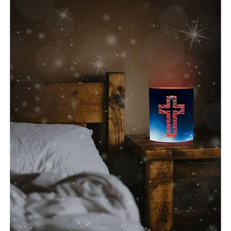 CoTa Global LED Lantern Cross - 5.1 inch x 6.3 inch - Multicolor