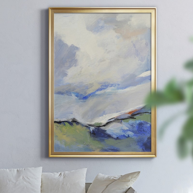 AROUND THE CLOUDS III Premium Framed Canvas - Ready to Hang