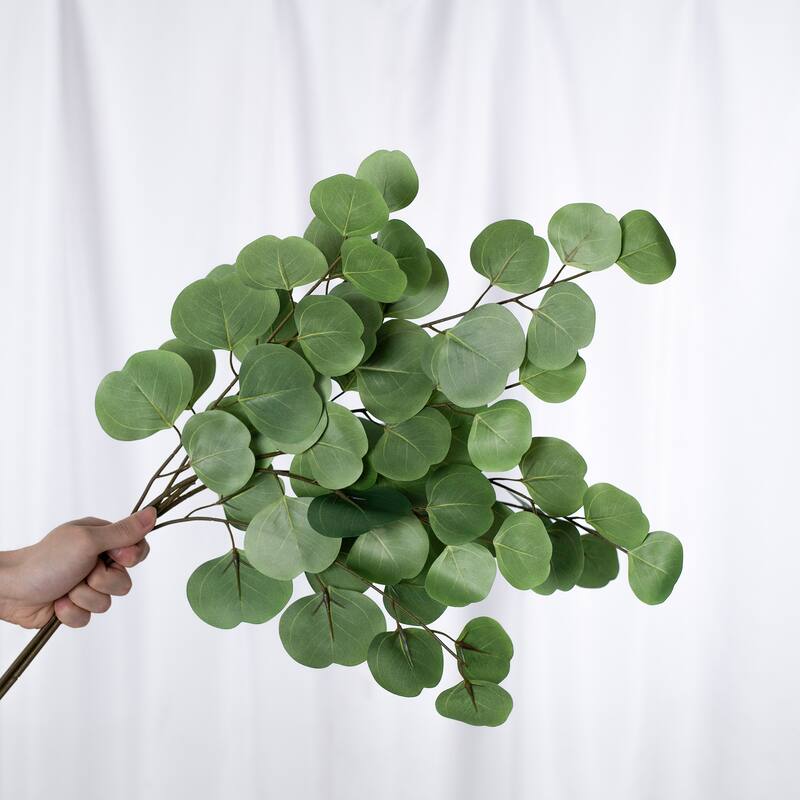 Green Artificial Eucalyptus Branch (1 Stem)