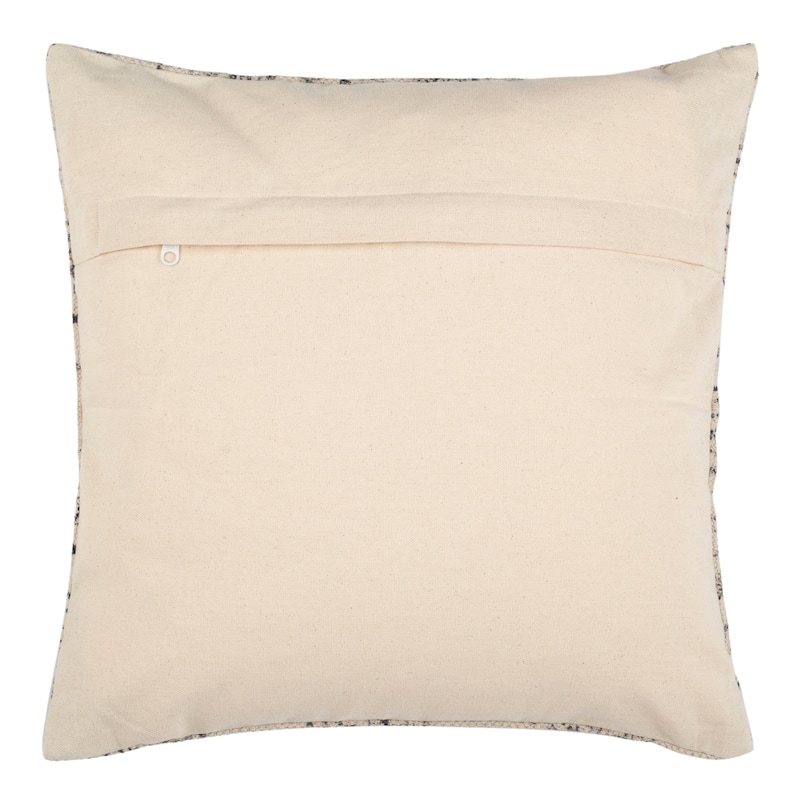 SAFAVIEH Home Collection Benzon Boho Beige/Cream 18-inch Square Decorative Pillow