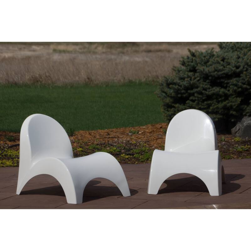Angel Trumpet set of two Patio Chairs