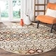 preview thumbnail 27 of 96, SAFAVIEH Amsterdam Bridget Moroccan Boho Rug 10' Round - Ivory/Multi