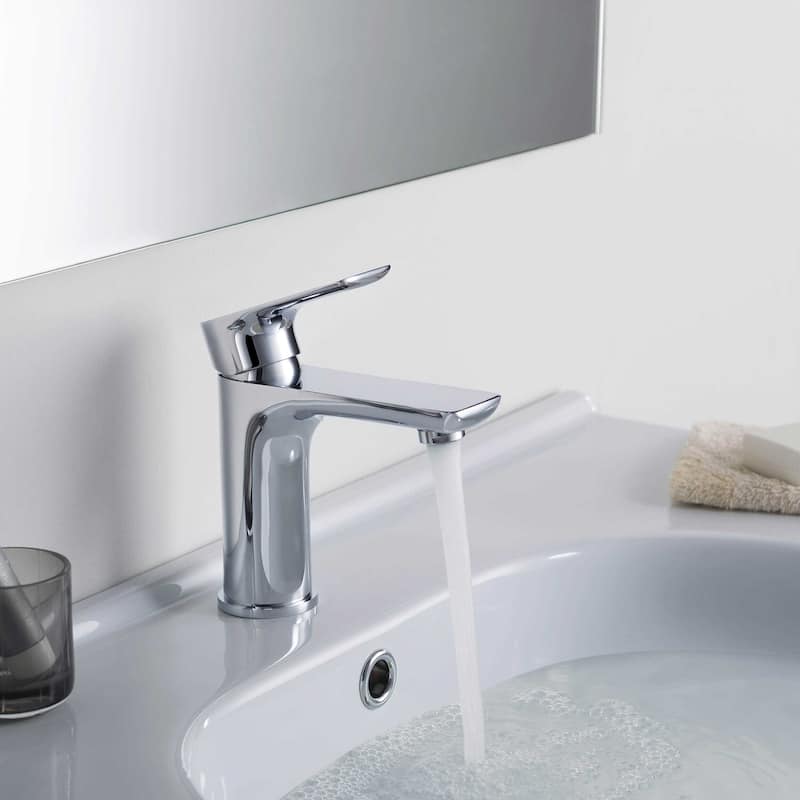 Tender Single Handle Bathroom Sink Faucet