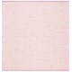 preview thumbnail 20 of 46, SAFAVIEH Flatweave Montauk Sigurosk Casual Cotton Rug 6' Square - Pink/Fuchsia - Square
