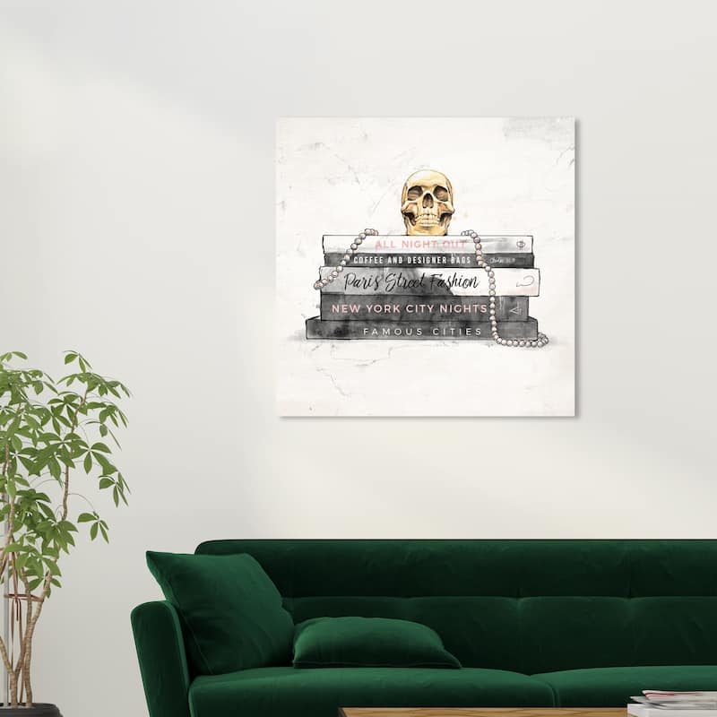 Wynwood Studio Canvas Fashion and Glam Paris Street Fashion White and Glam Wall Art Canvas Print - 30 x 30