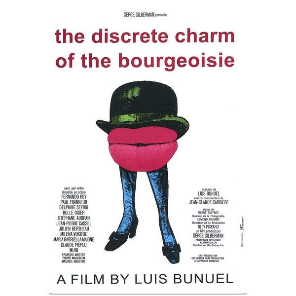 Pathological Clinic garbage The Discreet Charm of the Bourgeoisie (1972)" Poster Print - Overstock -  24135303