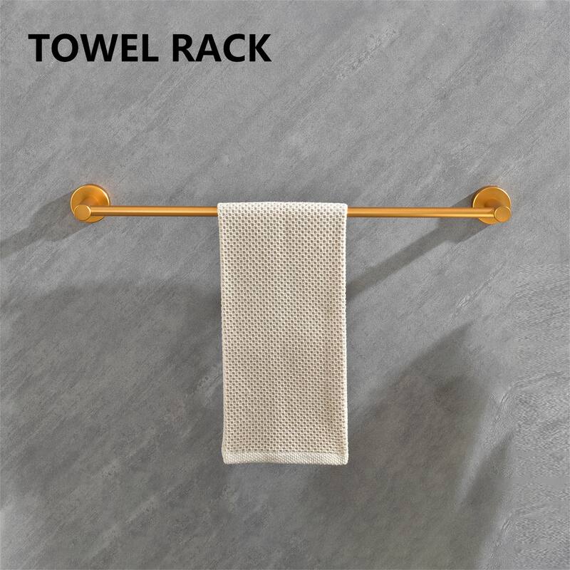 6 Piece Bathroom Towel Rack Set On Sale Bed Bath & Beyond 38201819
