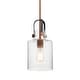 preview thumbnail 2 of 5, Kichler Lighting Kitner 7-in 1-Light Pendant Antique Copper
