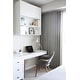 preview thumbnail 10 of 71, Organic Upholstered Fabric Modern Armchair with Natural Wooden Legs for Dining Room Office or Accent Lounge Side Chair