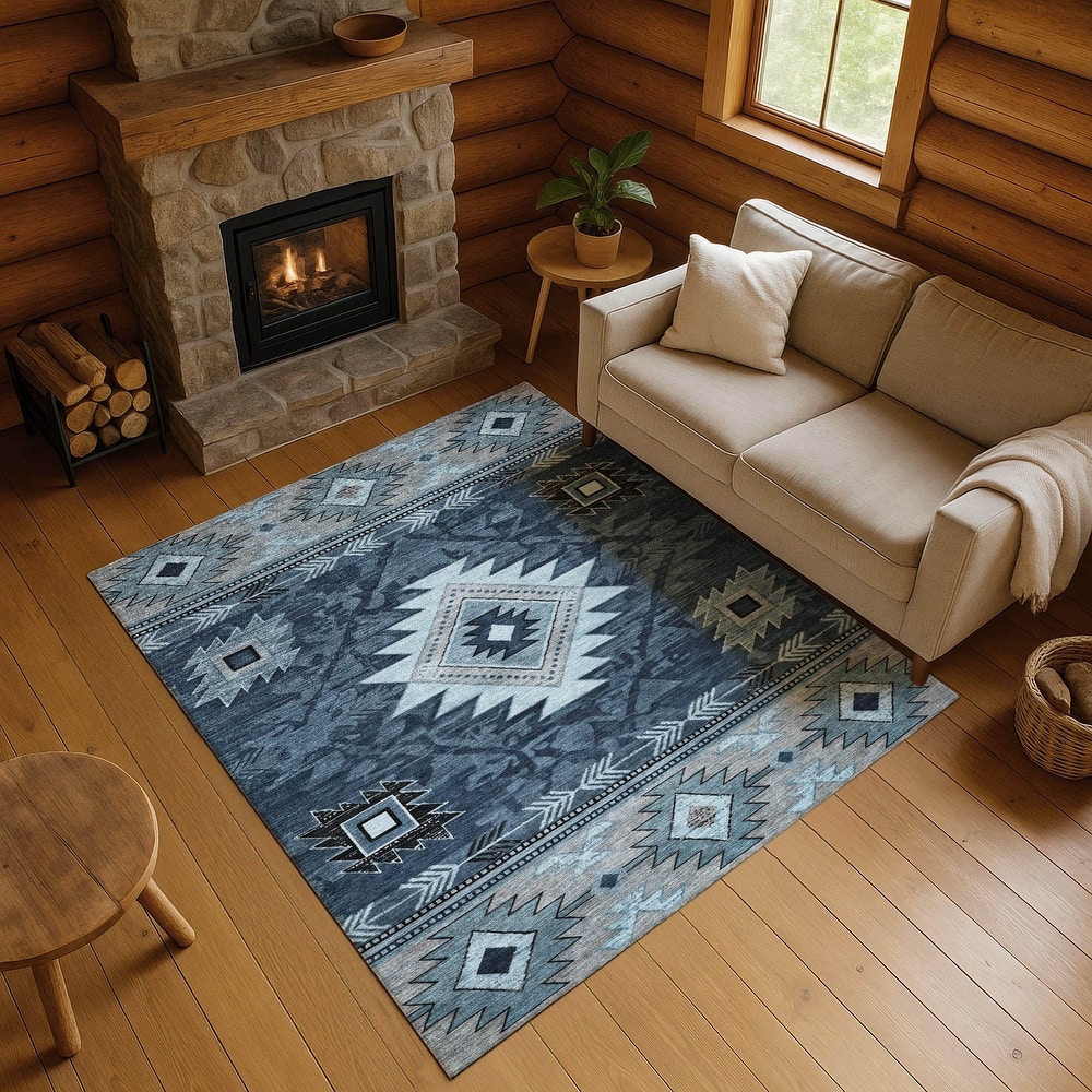 Premium Washable Super Soft Global Inspirations Mayfield Rug