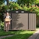 preview thumbnail 46 of 50, Patiowell 10' x 12' &10' x 14' Metal Outdoor Storage Shed with Floor Frame for Garden, Backyard, Patio